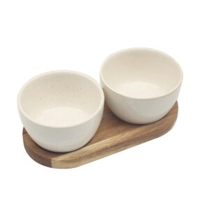 Duo Ceramic Nibble Bowls
