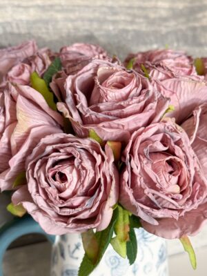 Vintage Mauve Rose Posey - Image 4