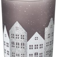 Snow Street Tea Light Holder