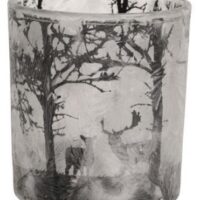 Evening Stag Tea Light Holder