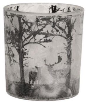 Evening Stag Tea Light Holder