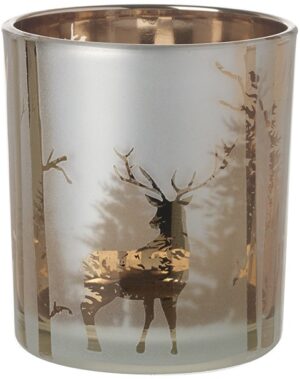 Sunset Stag Tea Light Holder