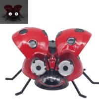 Bright Eyes Lady Bug Solar Garden Light
