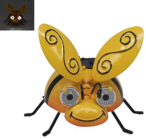 Bright Eyes Bee Solar Garden Light