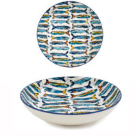 Sardine Design Pasta Bowl