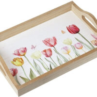 Tulip Print Serving Tray