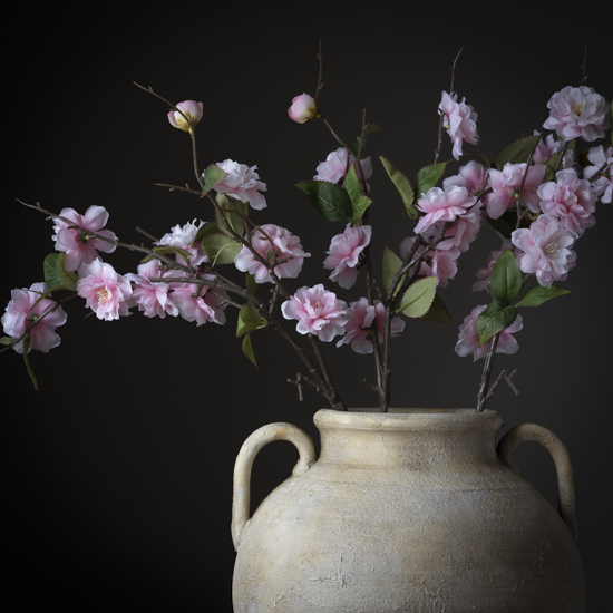 Pink Cherry Blossom Stem Small